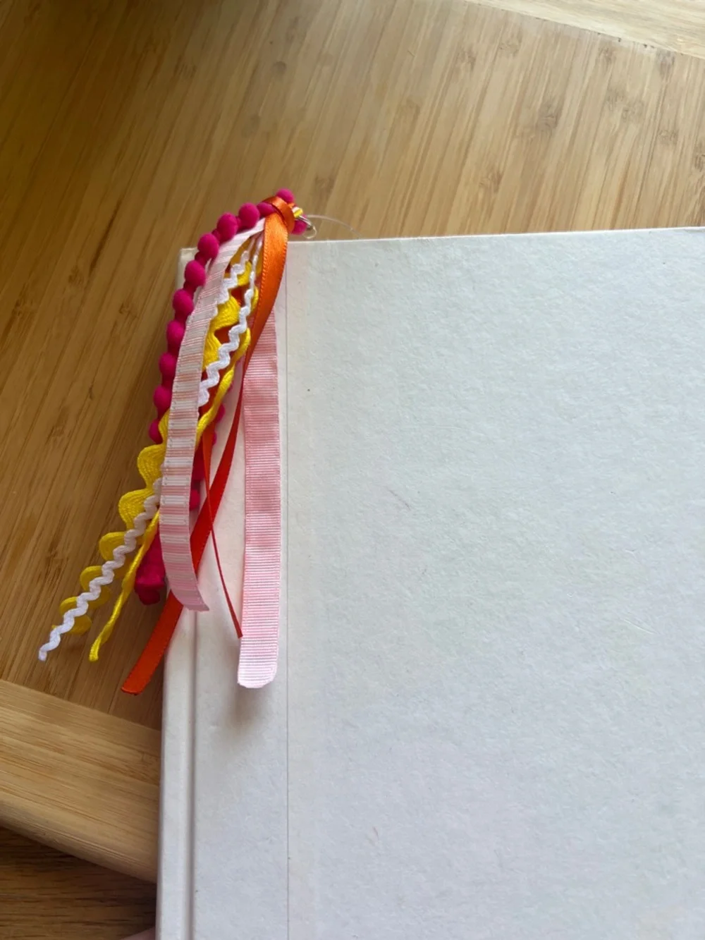 Handmade READ Acrylic Bookmark and Rainbow Keychain Set